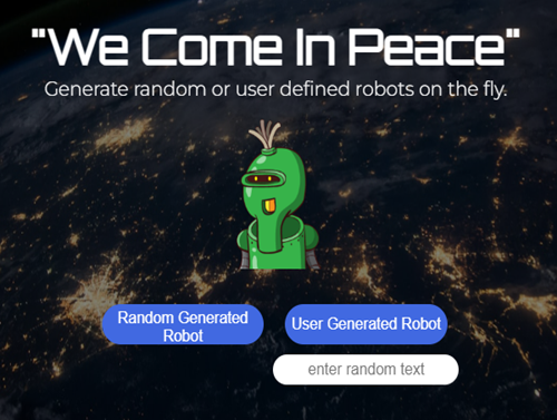 robot generator app